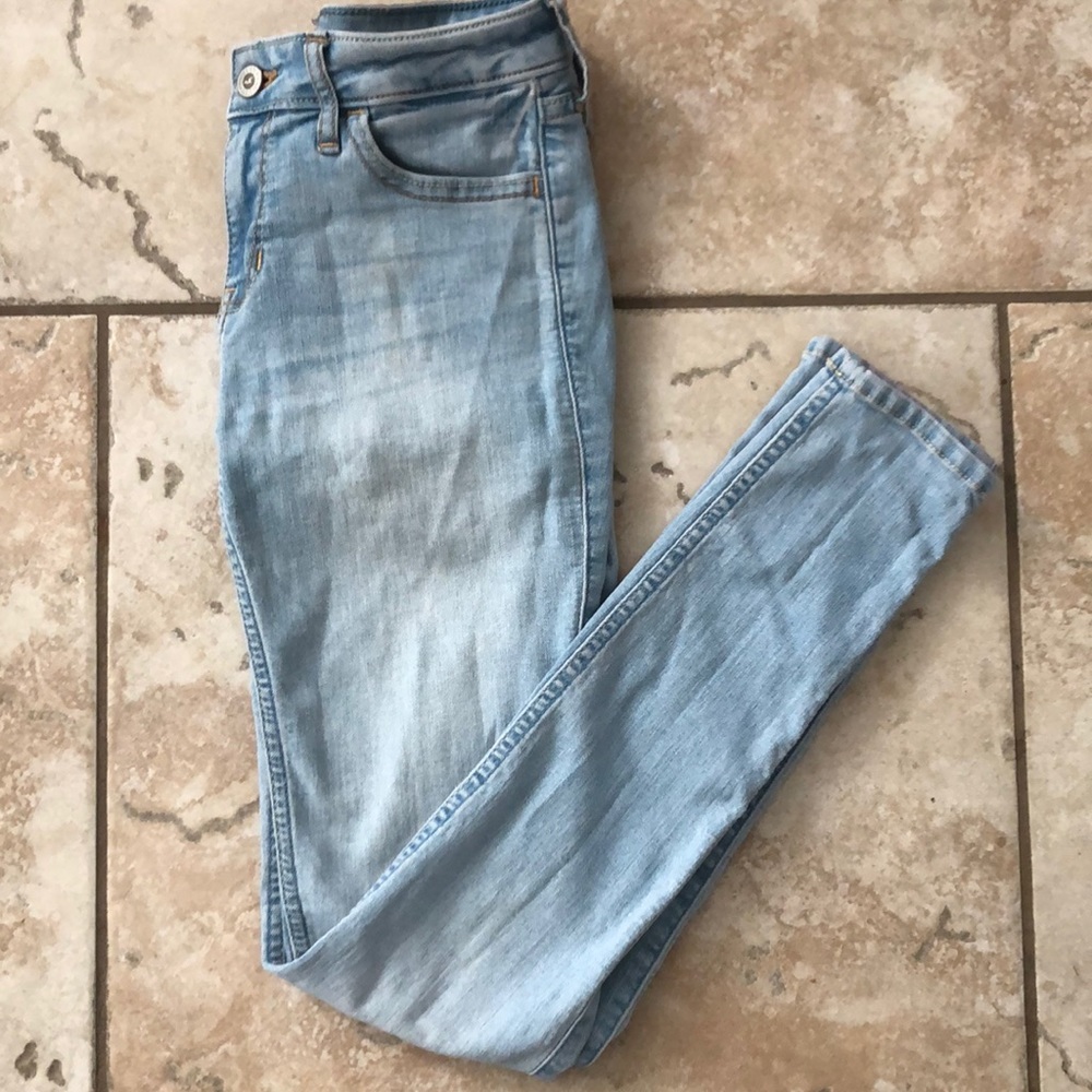 Hollister Light Denim Skinny Jeans